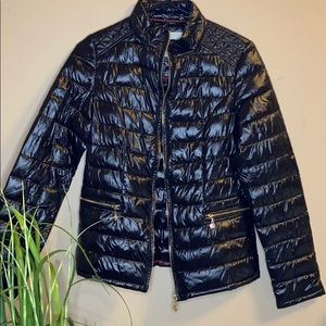 Black thin puffy jacket